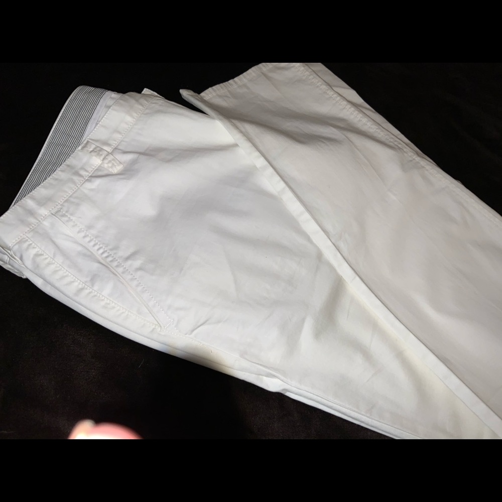 Hugo Boss Black Label, WHITE Pants Size 38R Cotton,  new without tags.